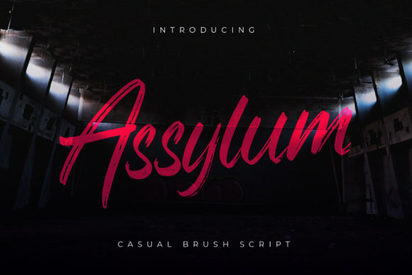 Assylum Font Review: Elevating Campaign Visuals