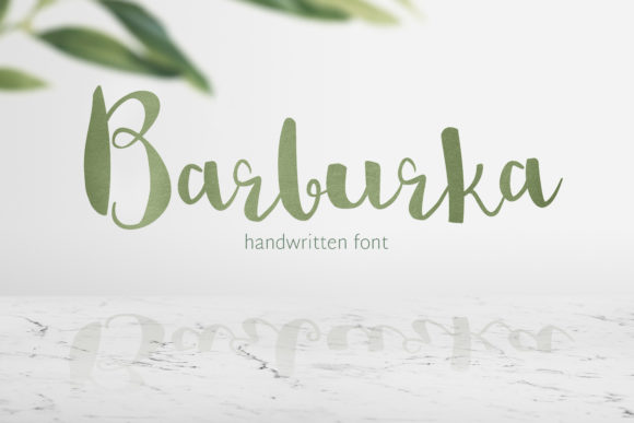 Barburka Font: Handwritten Charm for Makers