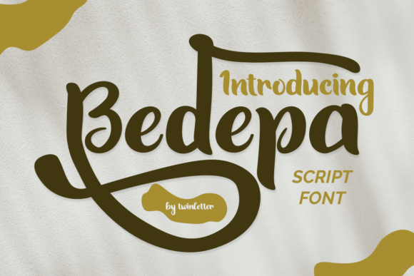 Bedepa Font Review for Handmade Product Design