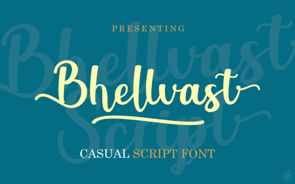 Bhellvast Font: Elegant Script for Editorial Design