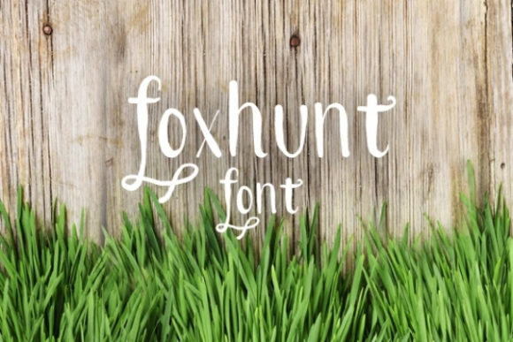 Foxhunt Font: Authentic Hand-Lettering for Web Design