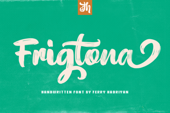 Frigtona Font: Authentic Script Handwritten Typography for Digital Marketing
