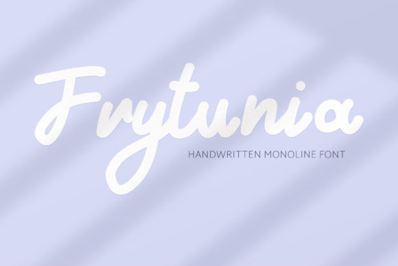 Frytunia Font: Magical Script Handwritten Typography for Digital Campaigns