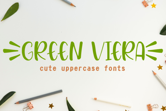 Green Viera Font: Authentic Script for Campaign Visuals