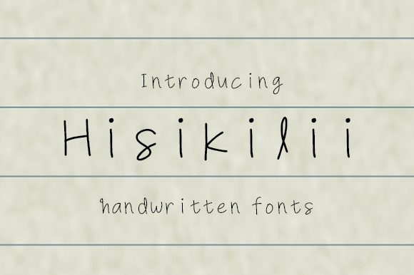 Hisikilii Font: Elevating Small Business Branding