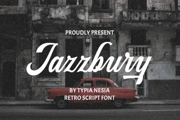 Jazzbury Font: Vintage Handwritten Charm for Editorial Design