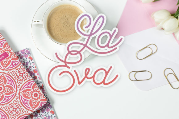 La Eva Font: Elevating Web Design with Handwritten Charm