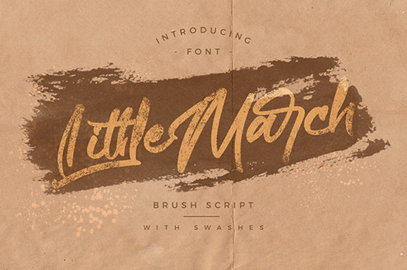 Littlemarch Font for Handmade Labels and Creative Projects