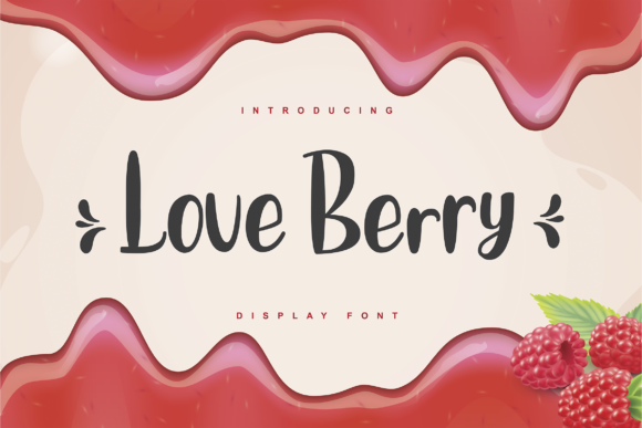 Love Berry Font for Modern Web Design Projects