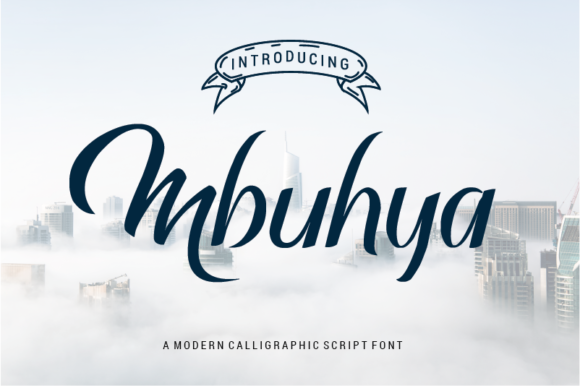 Mbuhya Font: Elegant Script for Editorial Design