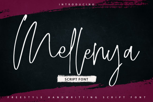 Mellenya Font: Timeless Script for Handmade Products