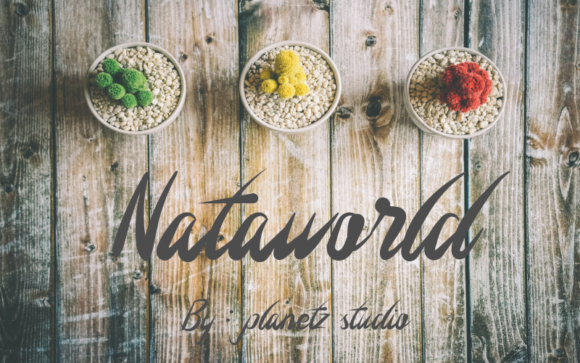 Nataworld Font Review for Handmade Products