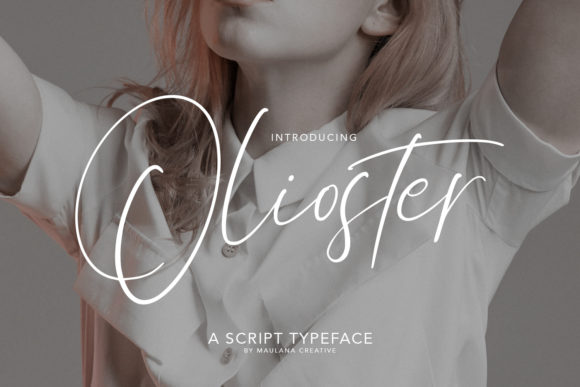 Olioster Font: Timeless Script for Handmade Products