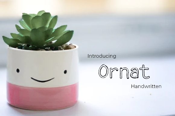 Ornat Font: Outline Script for Digital Marketing