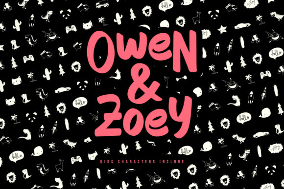 Owen Zoey Font Review for Kids and School Branding