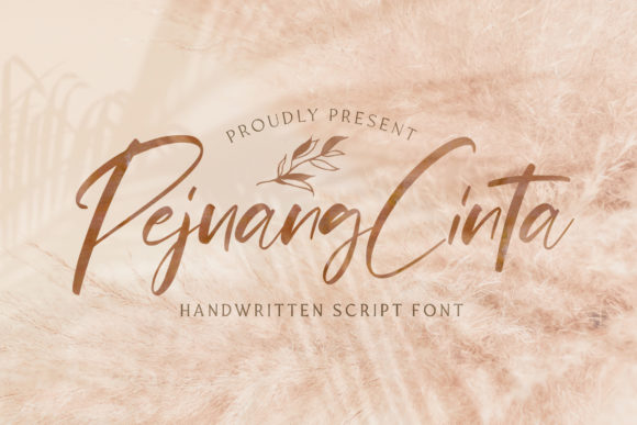 Pejuang Cinta Font for Handmade Products and Labels