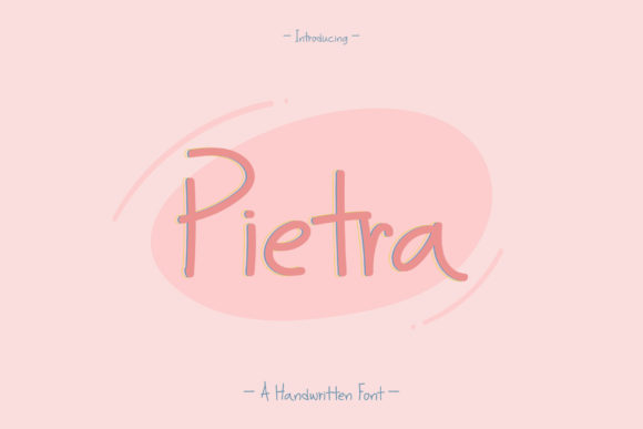 Pietra Font: Clean Handwritten Typography for Web Design