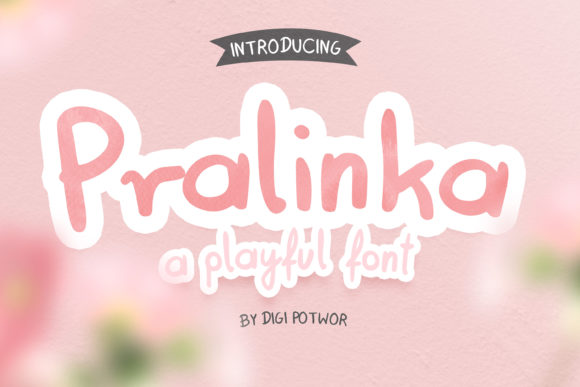 Pralinka Font: Friendly Script Typography for Editorial Design