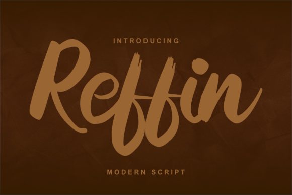 Reffin Font Review: Authentic Script for Editorial Design