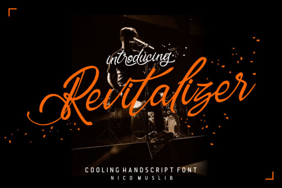 Revitalizer Font for Handmade Labels and Creative Designs