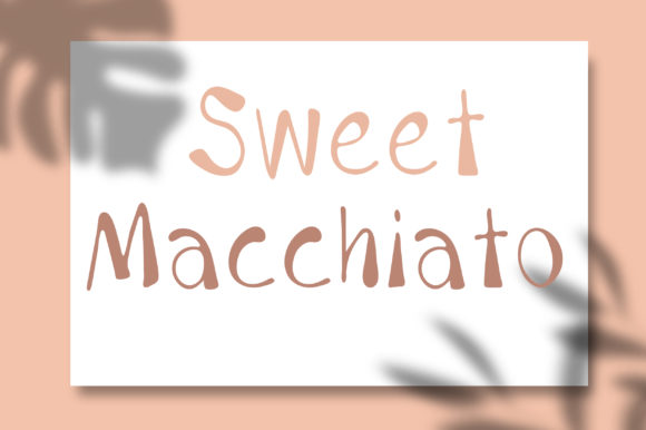 Sweet Macchiato Font for Cheerful Campaign Visuals