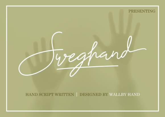 Sweghand Font: Elegant Script for Digital Marketing
