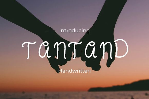 Tantand Font: Playful Handwritten Type for Digital Marketing